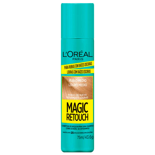 Tintura L'Oréal París Magic Retouch Tono Rubio Medio