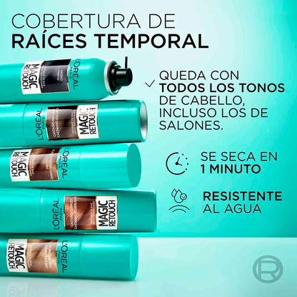 Tintura L'Oréal Paris Magic Retouch Tono Rubio Oscuro