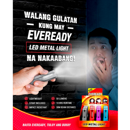 Linterna LED Eveready 22 Lúmenes – Portátil, Liviana y Potente Sin Pilas Incluidas EVEREDY- Dermocosmetica_belleza_online