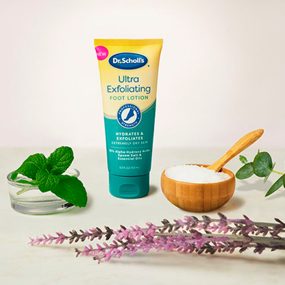 Dr. Scholl’s Loción Ultra Exfoliante para Pies Secos y Agrietados – Suaviza y Renueva la Piel Áspera Dr. Scholl's- Dermocosmetica_belleza_online