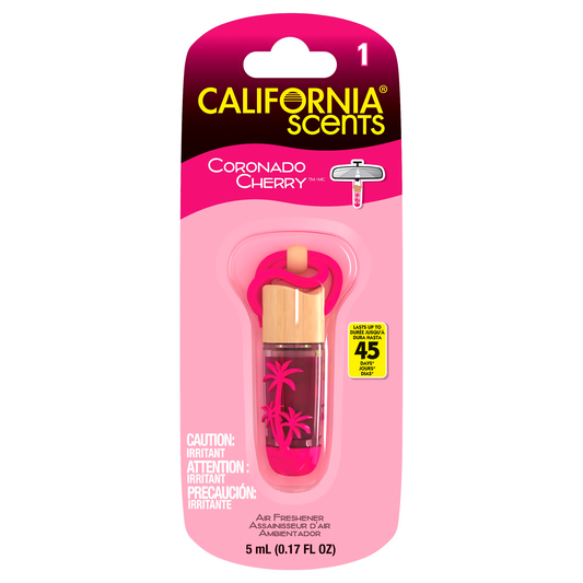 California Scents Vials Cherry – Ambientador Para Auto Aroma Intenso y Elegante