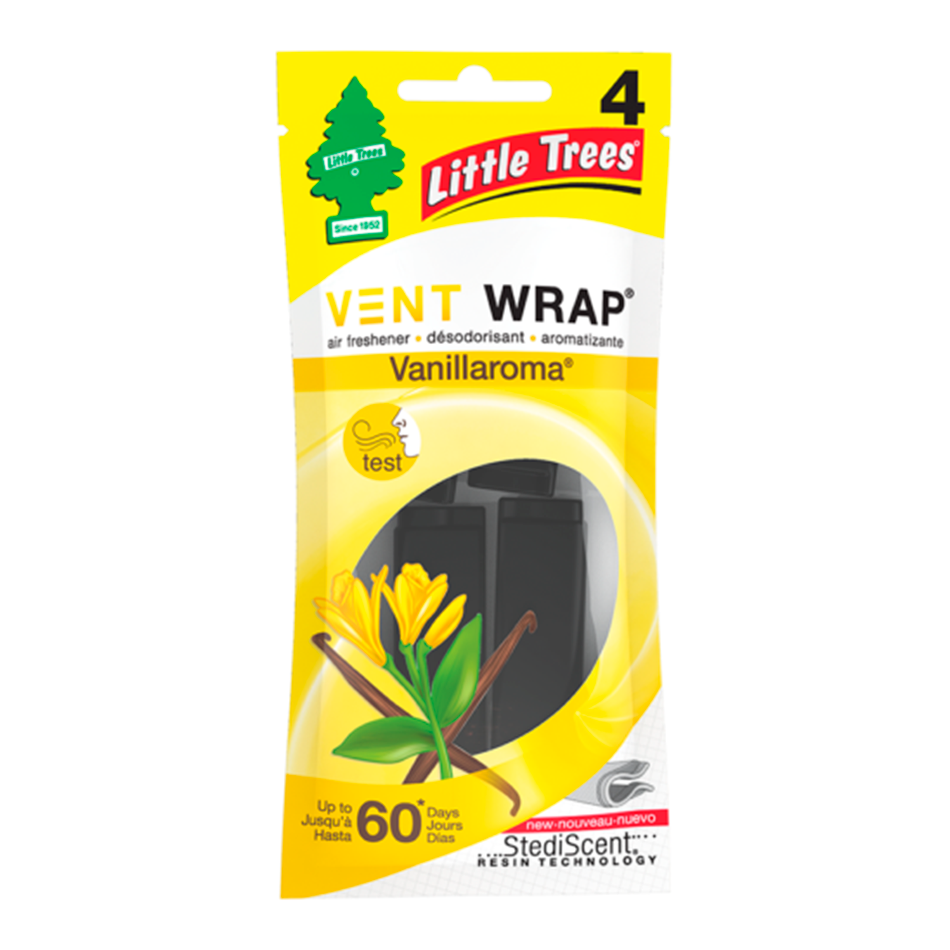 Little Trees Aromatizante De Rejilla Vainilla De 4 Piezas LITTLE TREES- Dermocosmetica_belleza_online