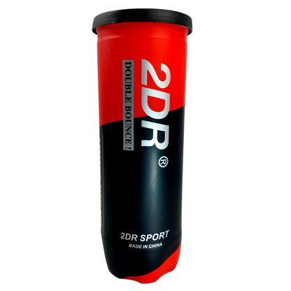 Pelotas De Pádel 2DR Tubo Con 3 Unidades Alta Calidad 2DR- Dermocosmetica_belleza_online