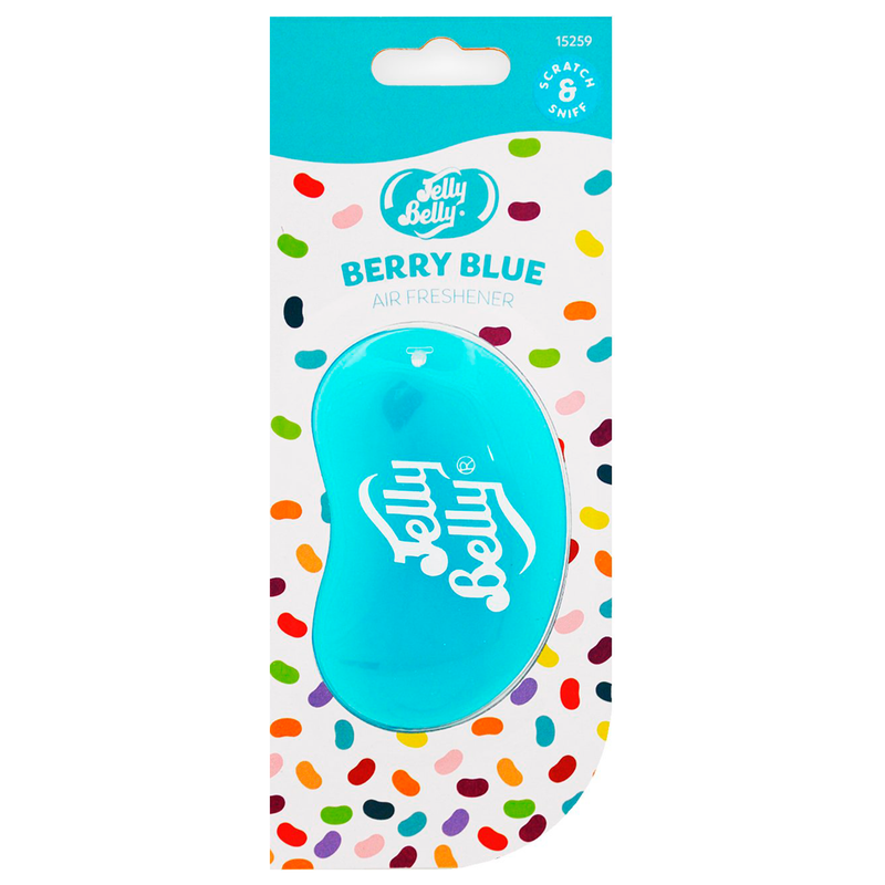 Aromatizante Para Auto Colgante Jelly Belly 3D Berry Blue JELLY BELLY- Dermocosmetica_belleza_online