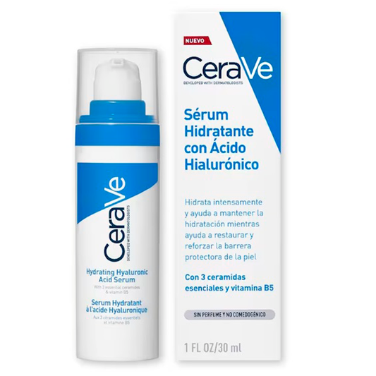 Serum Hidratante CeraVe Con Ácido Hialurónico 30ml CERVAVE- Dermocosmetica_belleza_online
