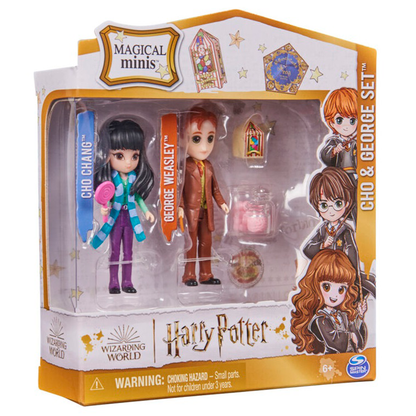 Harry Potter Muñecos Wizarding World Spin Master Cho y George Wizarding World- Dermocosmetica_belleza_online