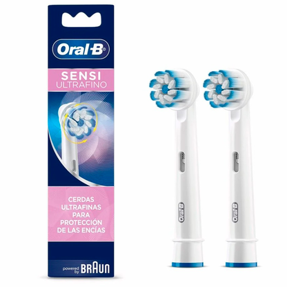 Repuesto Cepillo Eléctrico Oral-B Sensitive Clean – 2 Unidades Oral B- Dermocosmetica_belleza_online