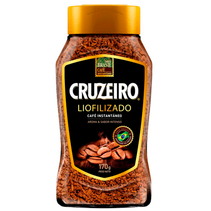 Café Instantáneo Liofilizado Cruzeiro – Frasco 170 g CRUZEIRO- Dermocosmetica_belleza_online