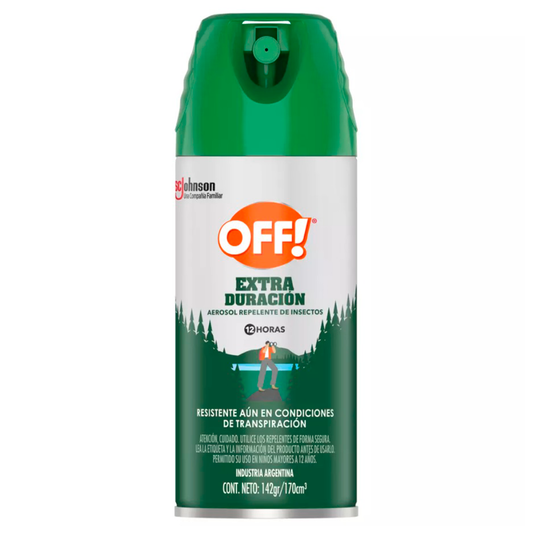 Off! Extra Duración Spray Repelente de Insectos OFF- Dermocosmetica_belleza_online