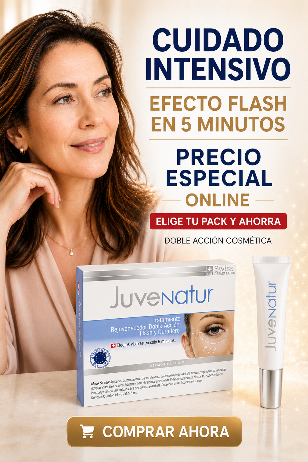 JuveNatur Contorno de Ojos Doble Acción — imagen 9