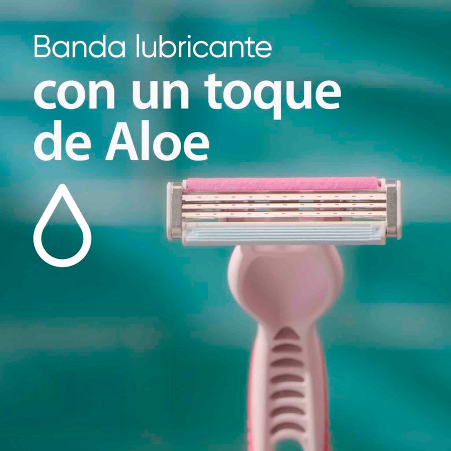 Máquina de Afeitar Mujer Gillette Venus Suave con 3 Hojas – 2 Unidades