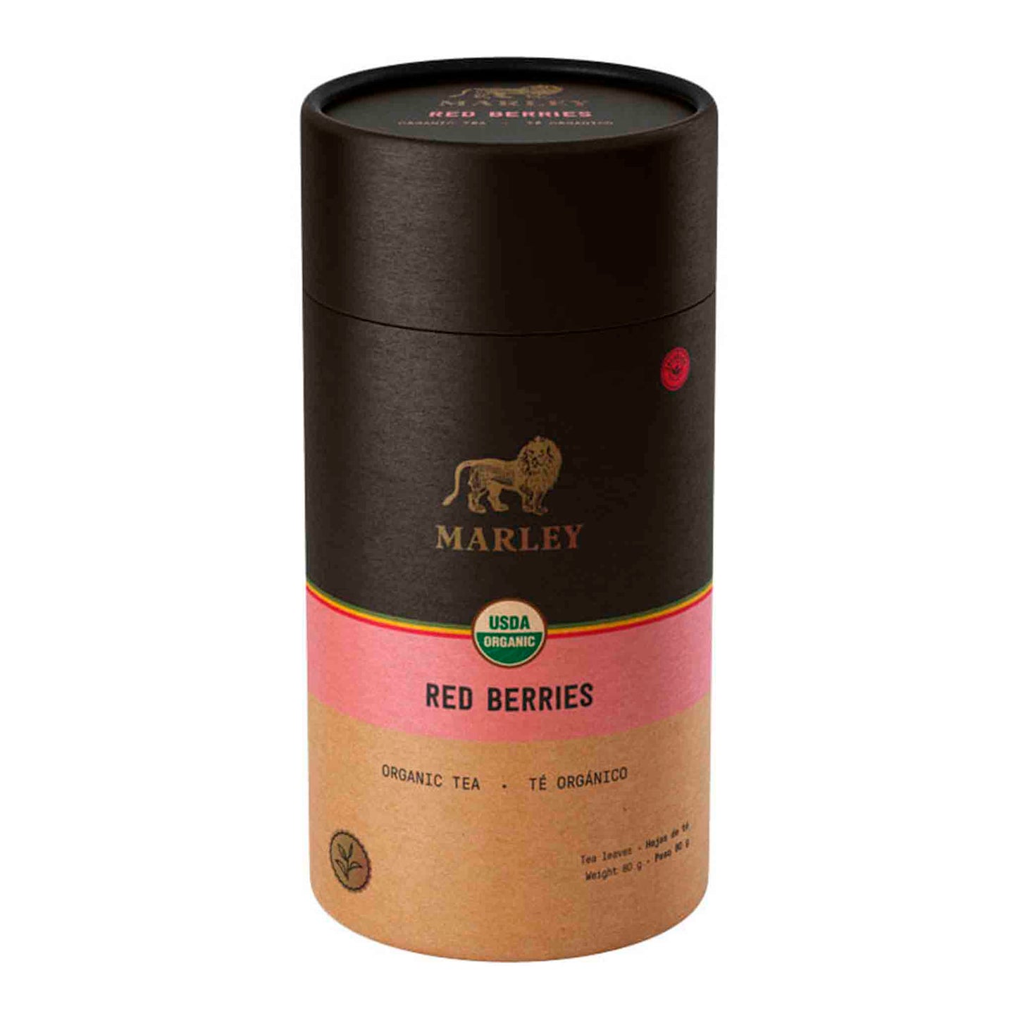 Marley Coffee Infusión Red Berries Frutos Rojos Hebras 80g