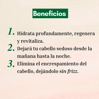 Máscara Capilar Naturaloe 300 ml – Hidratación Profunda y Brillo Natural NATURALOE- Dermocosmetica_belleza_online