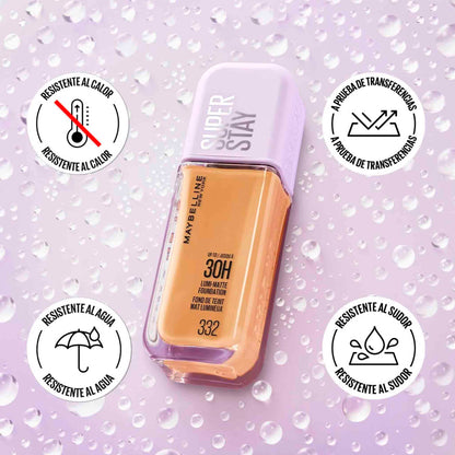 Maybelline Super Stay Lumi Matte SPF16 Base De Maquillaje 30H