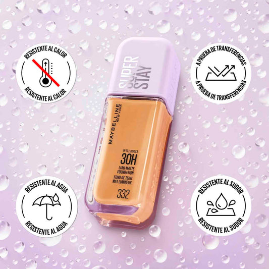 Maybelline Super Stay Lumi Matte SPF16 Base De Maquillaje 30H