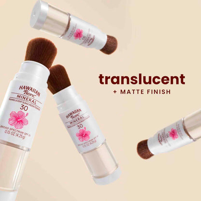 Hawaiian Tropic Mineral Brush FPS 30 Polvo Translúcido