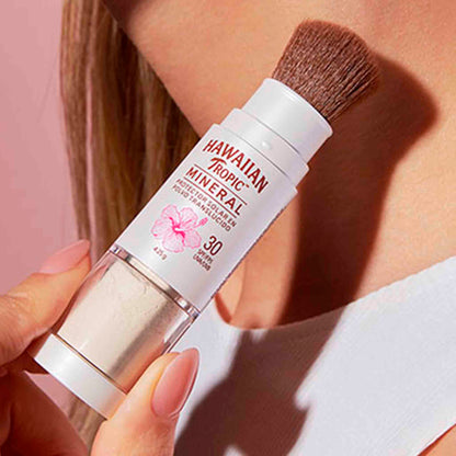 Hawaiian Tropic Mineral Brush FPS 30 Polvo Translúcido