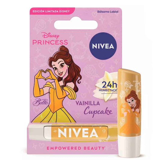 Nivea Bálsamo Labial Disney Princess Edición Limitada 4,8 g