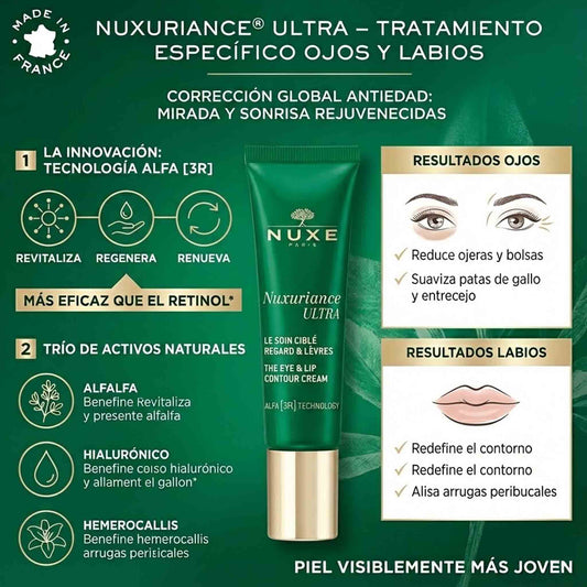 Nuxe Nuxuriance Ultra Crema de Ojos y Labios 15 ml