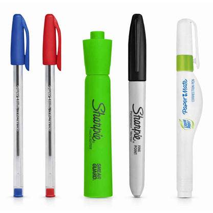 Pack Oficina y Estudio Sharpie Paper Mate 5 Artículos Esenciales