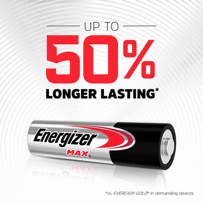 Pilas Energizer Econopack 10 AA + 6 AAA Alcalinas Max