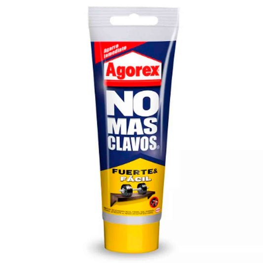Pegamento Agorex No Más Clavos Blanco 100 g – Adhesivo de Montaje