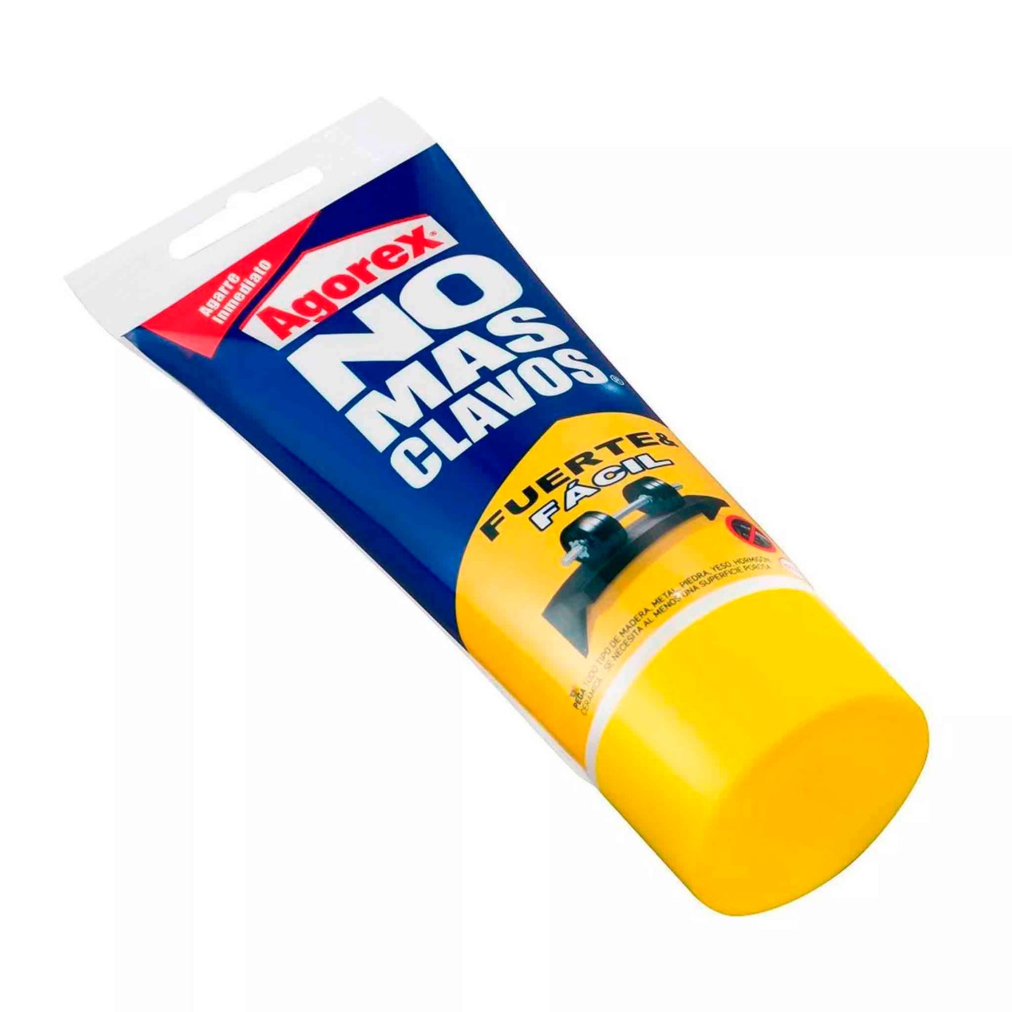 Pegamento Agorex No Más Clavos Blanco 100 g – Adhesivo de Montaje