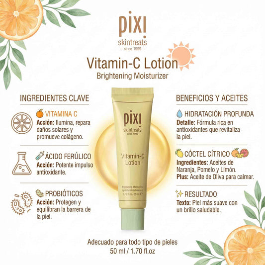 Pixi Vitamina C Locion Hidratante Iluminadora 50ml
