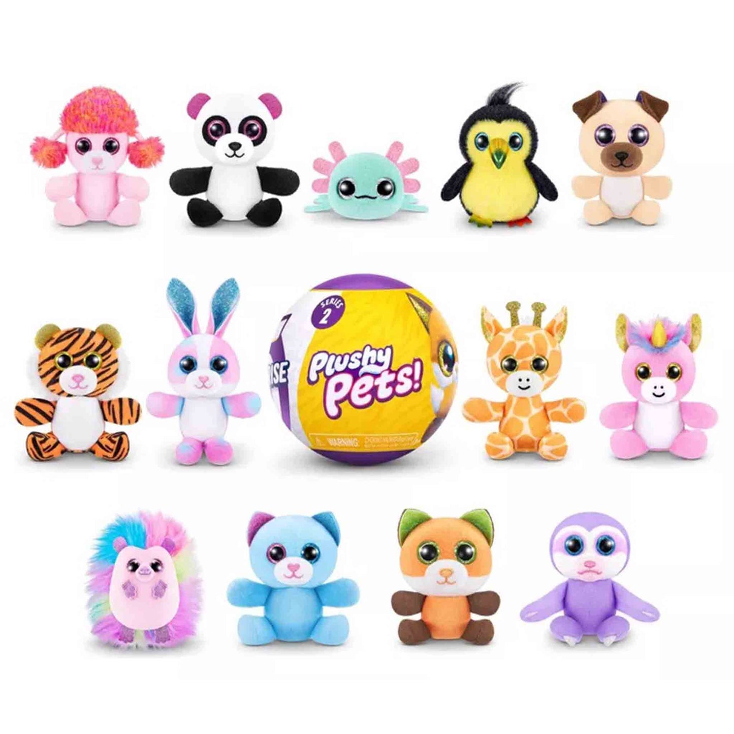 Plushy Pets Series 2 Zuru 5 Surprise Capsulas