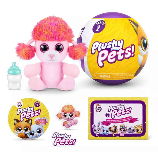 Plushy Pets Series 2 Zuru 5 Surprise Capsulas