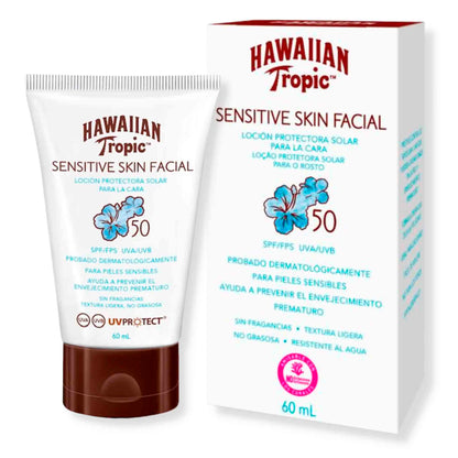 Protector Hawaiian Tropic SENSITIVE SKIN Facial Fps50+