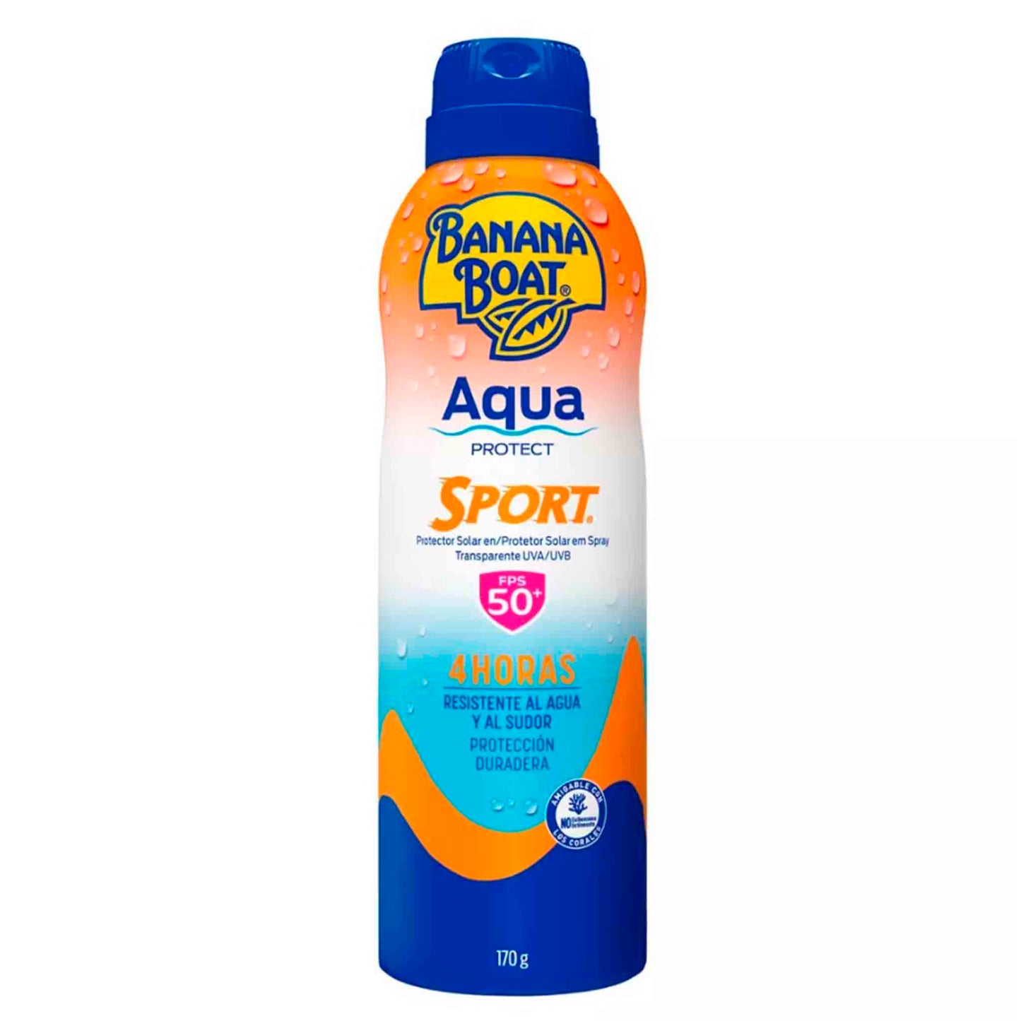Protector Solar Banana Boat Aqua Sport FPS 50+ Spray
