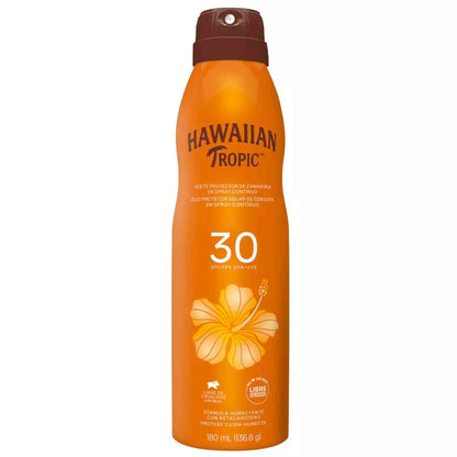 Hawaiian Tropic Protector Solar Zanahoria FPS30 Bronceado Natural
