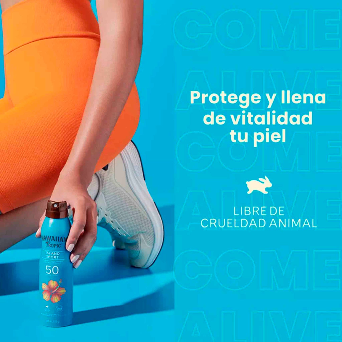 Protector Solar Sport Fps50 | Hawaiian Tropic Island | 180ml HAWAIIAN TROPIC- Dermocosmetica_belleza_online