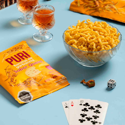 Ramitas Puri Snacks Sabor Queso Colación Saludable 22 g