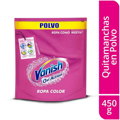 Quitamanchas Vanish Oxi Action Ropa Color Refill 450 g