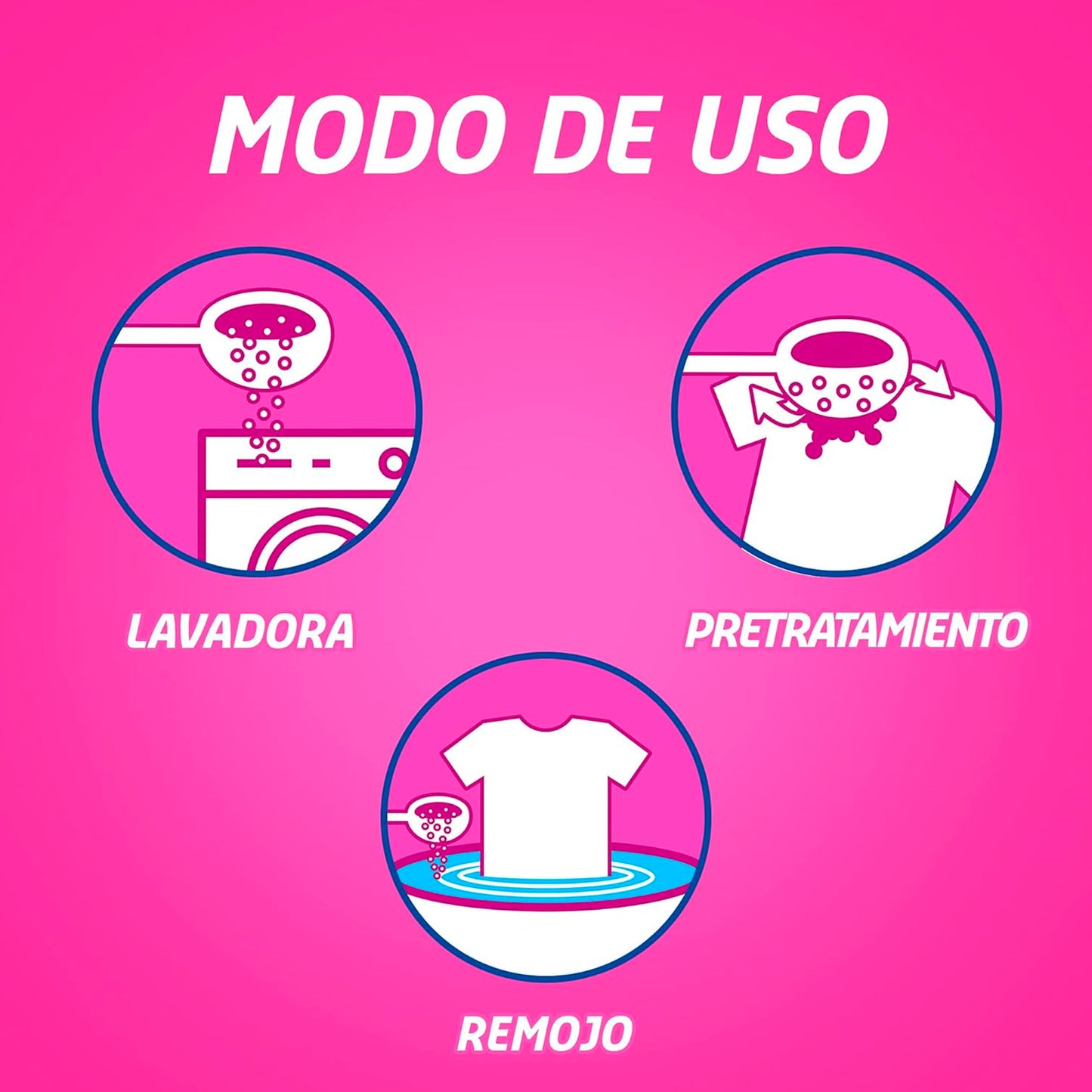 Quitamanchas en Polvo Vanish Oxi Action Ropa Color Refill 450gr