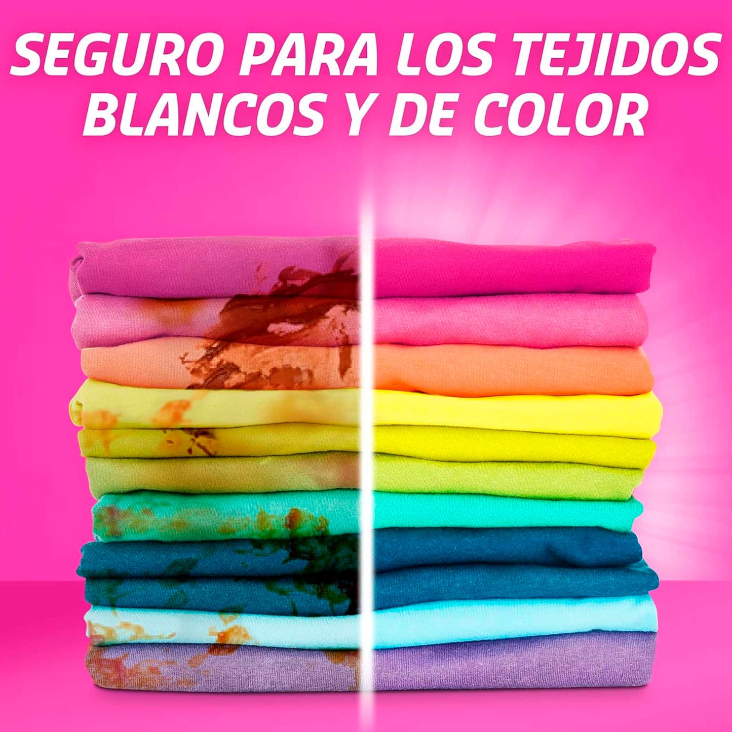 Quitamanchas en Polvo Vanish Oxi Action Ropa Color Refill 450gr