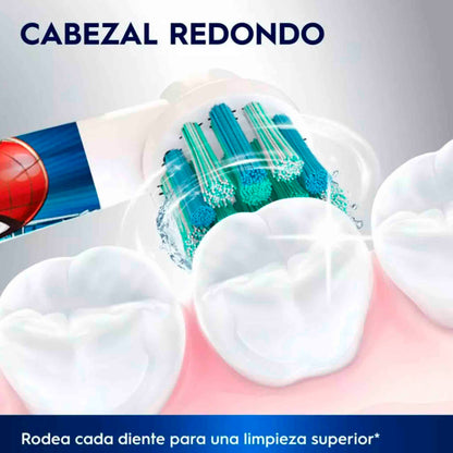 Repuesto Cepillo Eléctrico Oral-B Pro Kids Spiderman – Pack 2 Unidades