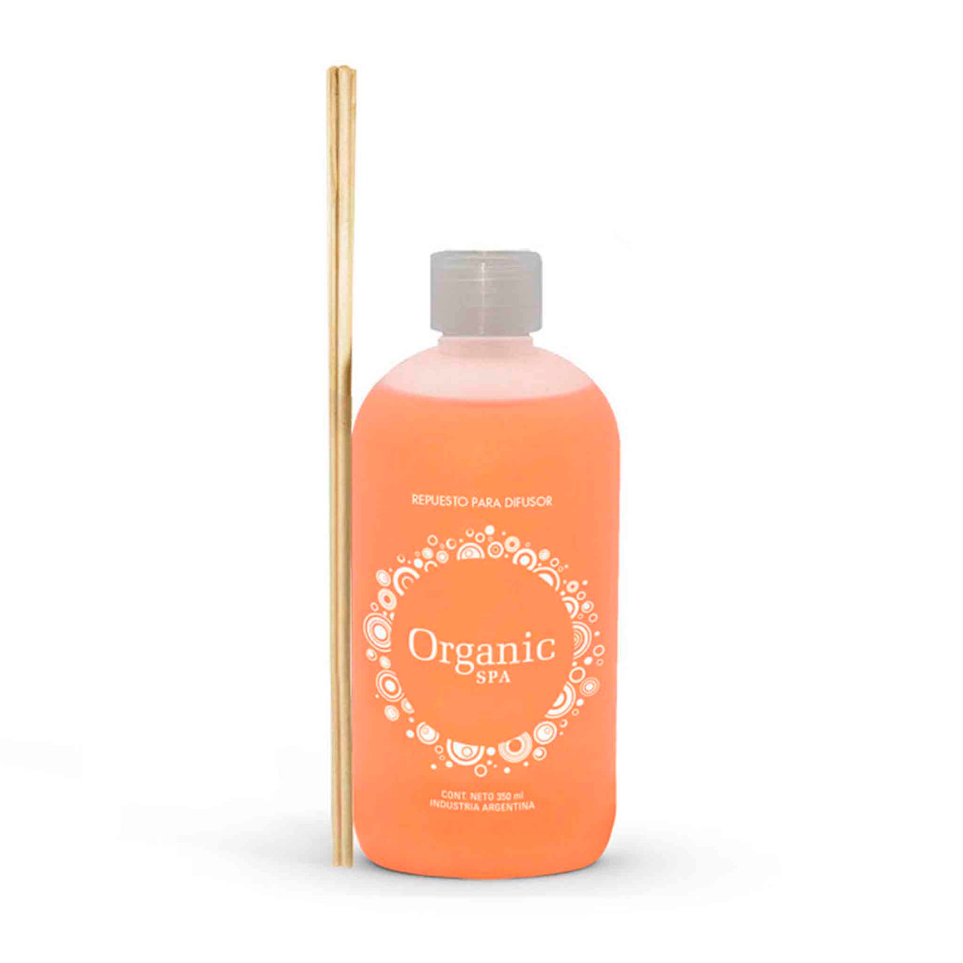 Repuesto Organic Spa Difusor 350 ml Maracuyá + Varillas de Bambú – Aromaterapia natural y duradera ORGANIC SPA- Dermocosmetica_belleza_online