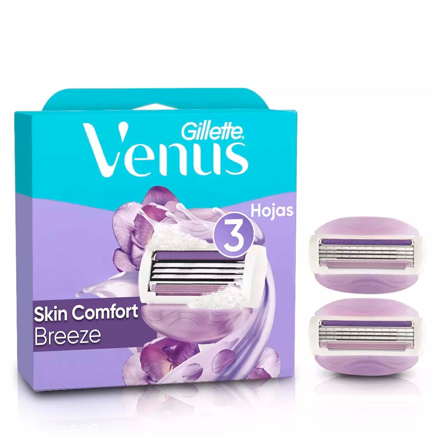 Repuestos de Afeitar Gillette Venus Breeze con Aceites Botánicos – Pack 2 Unidades GILETTE- Dermocosmetica_belleza_online