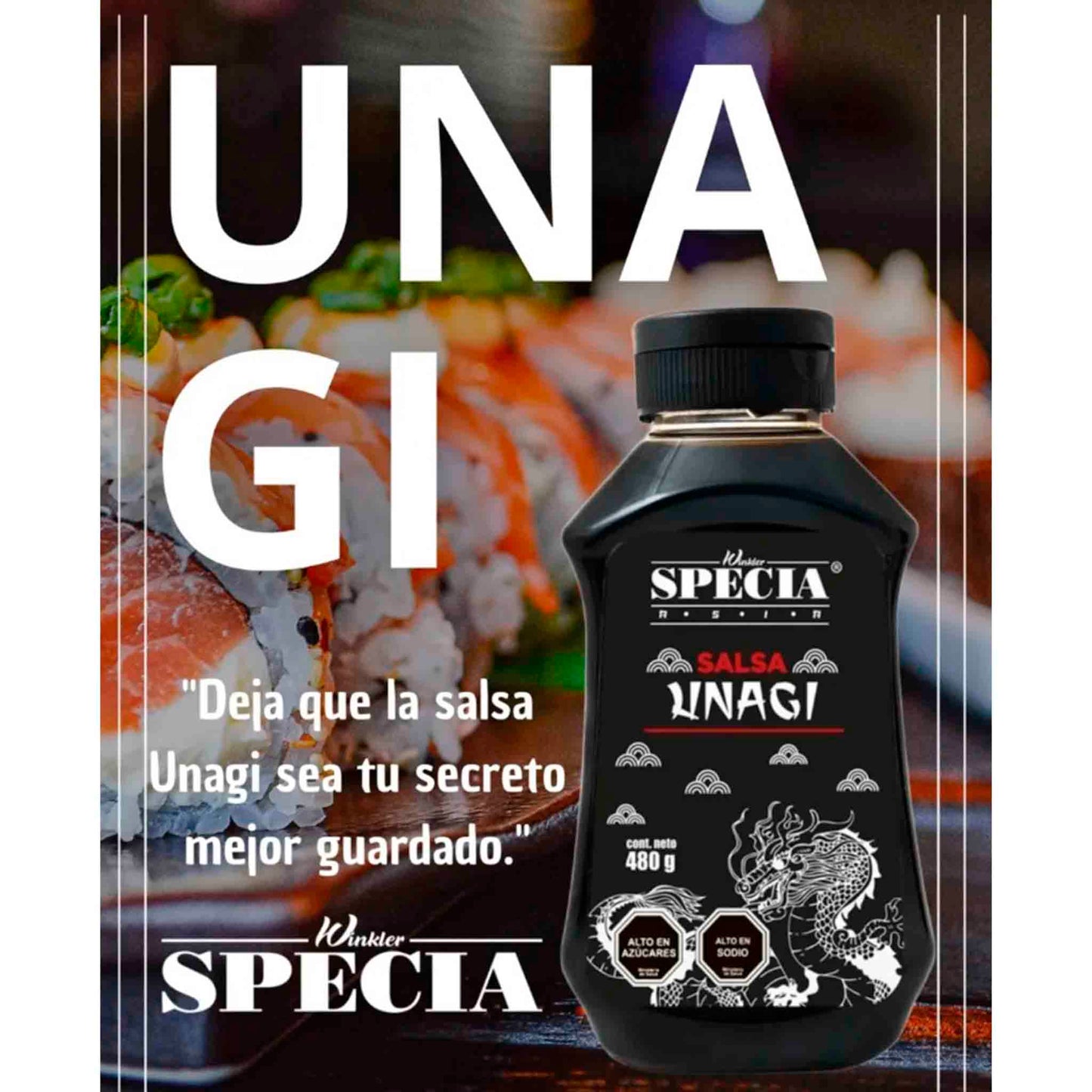 Salsa Teriyaki Unagi Specia 480 g