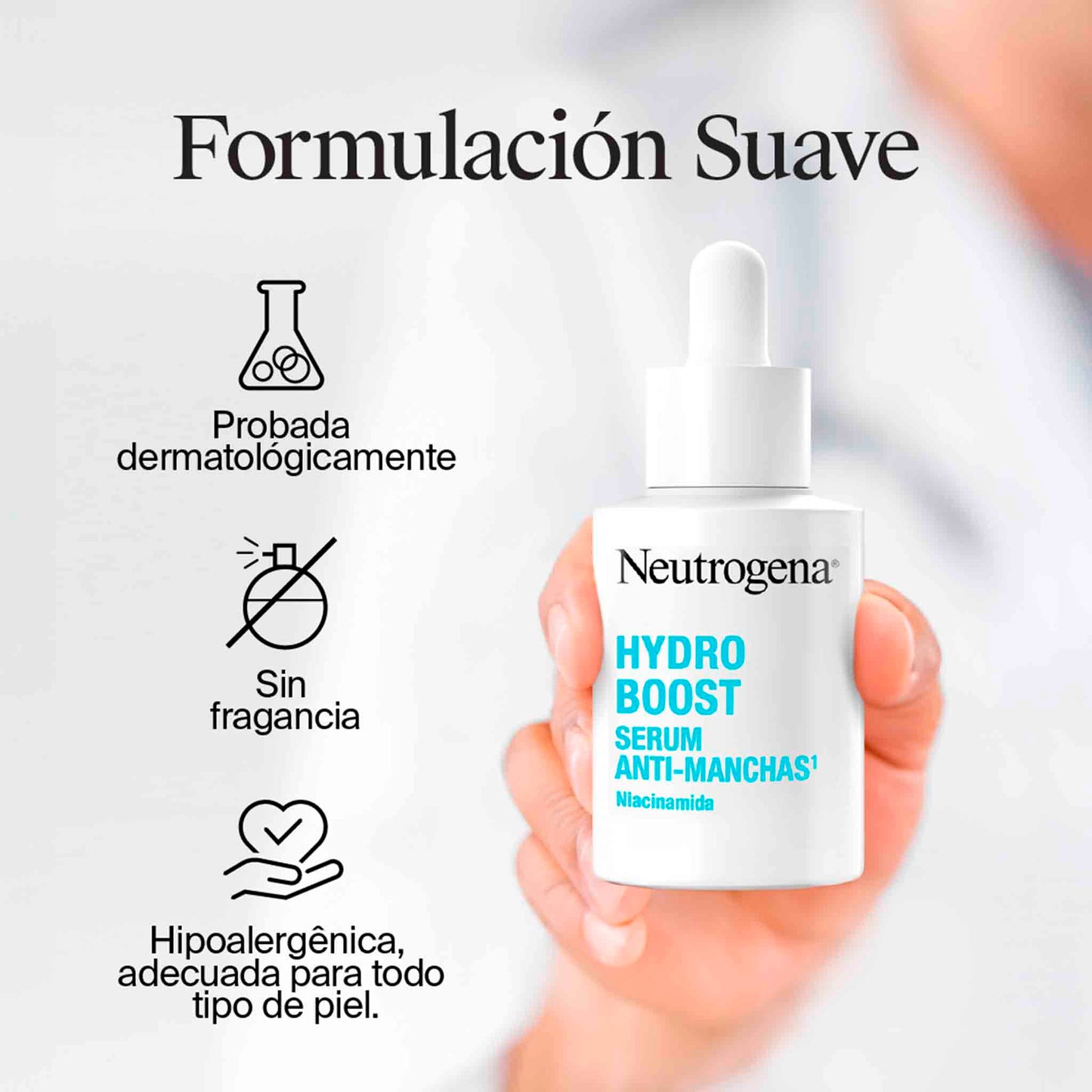 Sérum Antimanchas Neutrogena Hydro Boost 30 ml Día y Noche
