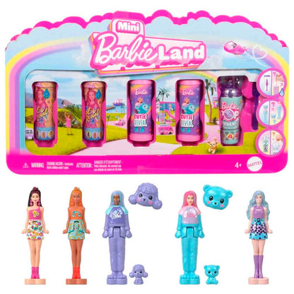 Set Barbie Mini Barbieland Muñecas Mini Reveal x5 – Minimuñecas Sorpresa