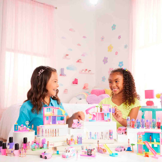 Set Barbie Mini Barbieland Muñecas Mini Reveal x5 – Minimuñecas Sorpresa