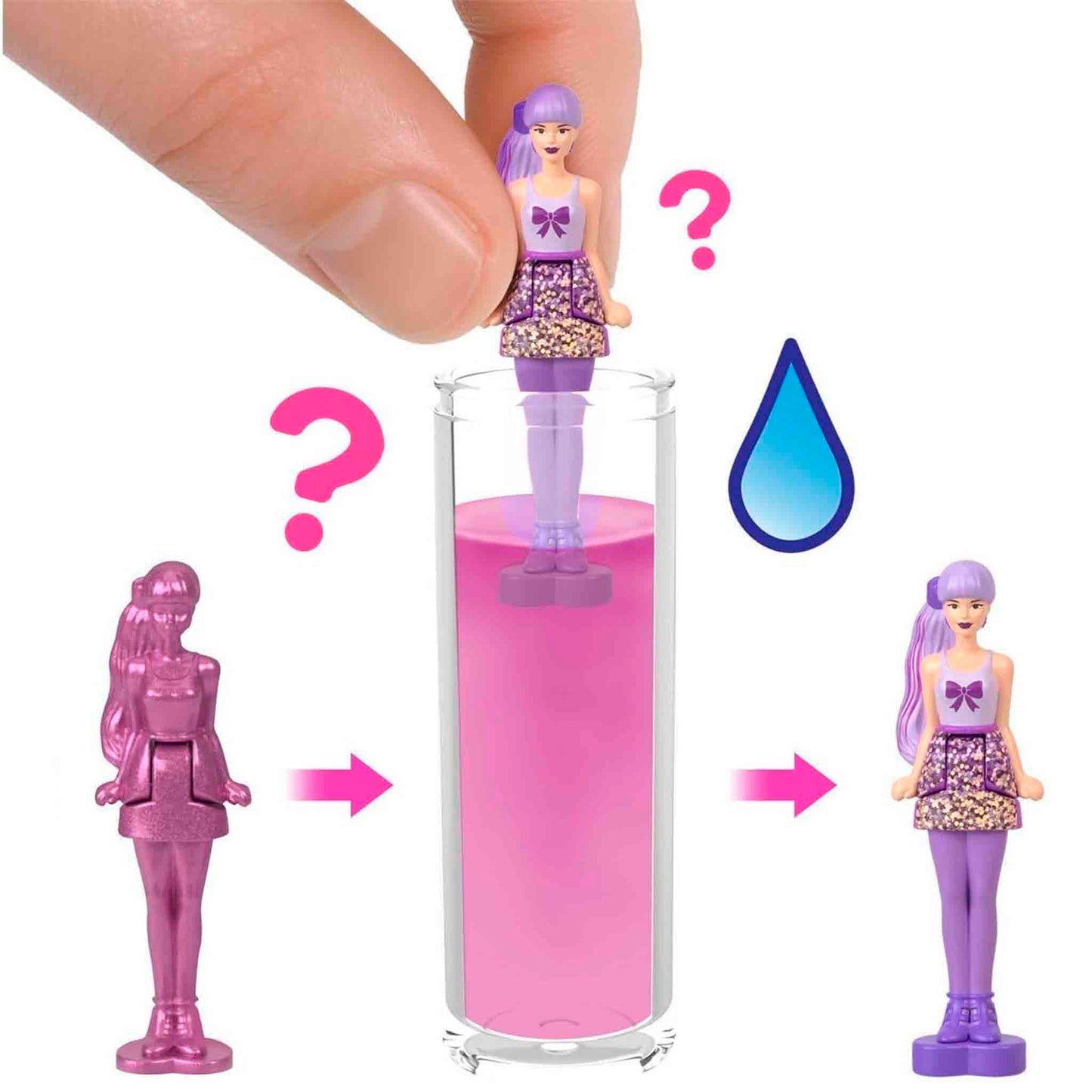 Set Barbie Mini Barbieland Muñecas Mini Reveal x5 – Minimuñecas Sorpresa