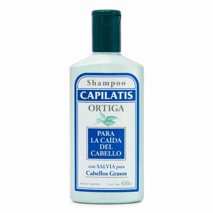 Shampoo Capilatis Caída Pelo Graso Ortiga Salvia