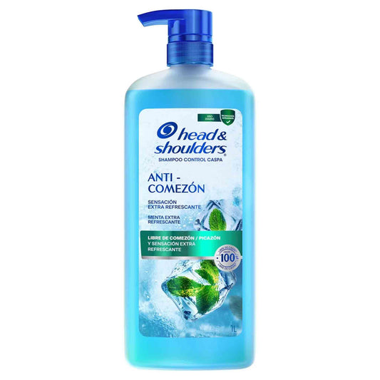 Shampoo Head & Shoulders Anti-Comezón 1 L Control Caspa
