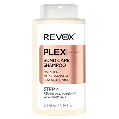 Shampoo Reparador REVOX B77 Plex Paso 4 – 260 ml REVOX- Dermocosmetica_belleza_online