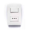 Interruptor 9 12 Enchufe 2pt 10a 250v Blanco Bticino Pu1214 Bticino- Dermocosmetica_belleza_online